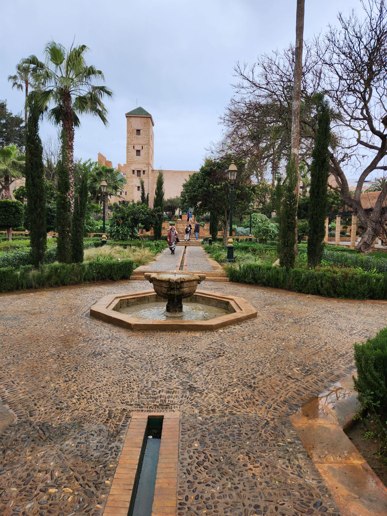 The Andalusian Gardens in Rabat, Morocco.